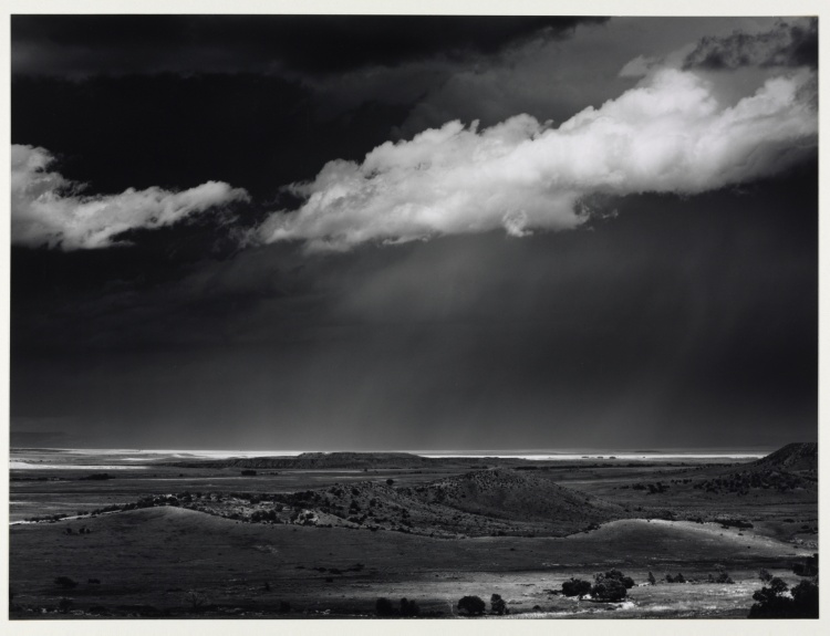 Thunderstorm Over the Great Plains, Near Cimarron, New Mexico