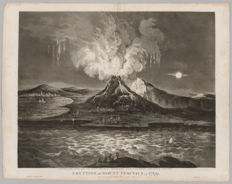 Eruption of Mount Vesuvius in 1769