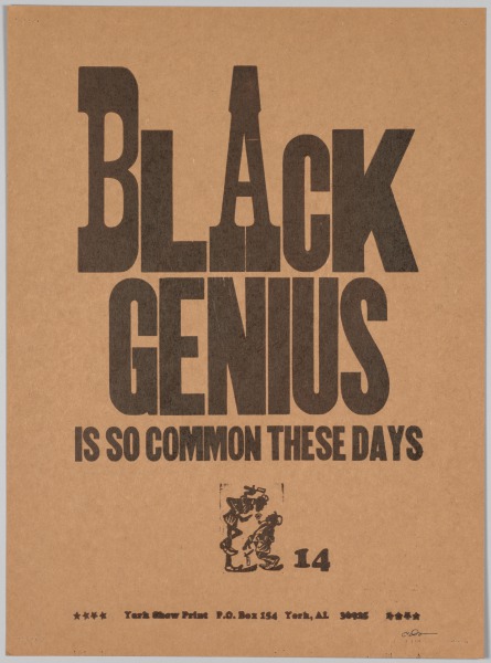 The Bad Air Smelled of Roses: Black Genius Is So Common These Days