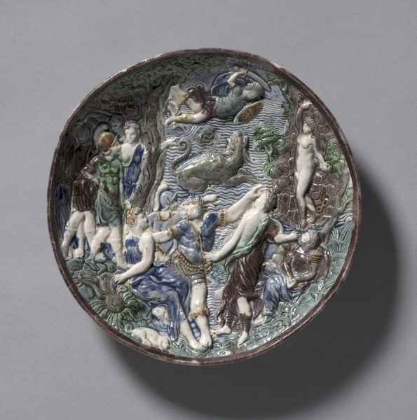 Circular Plate with Perseus and Andromeda