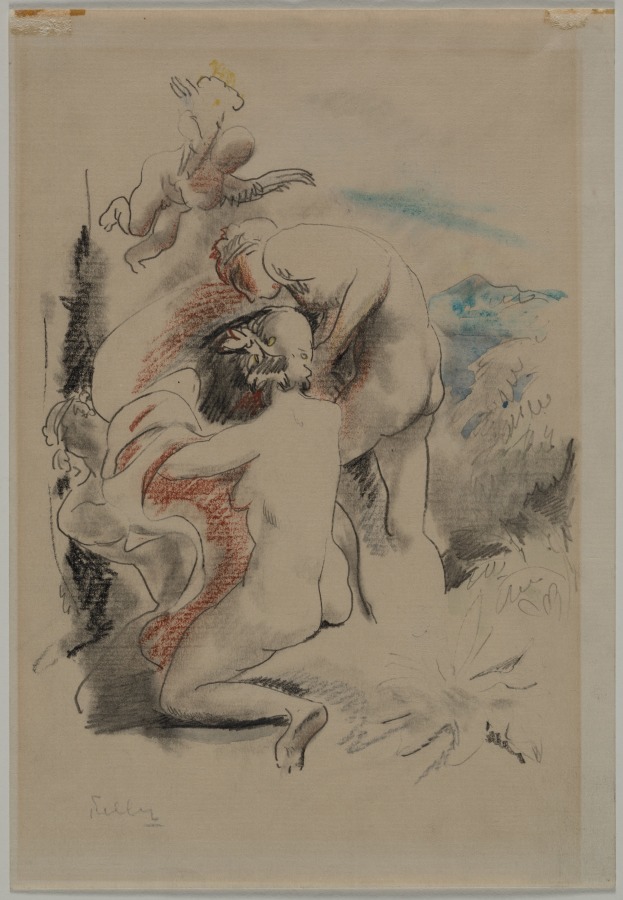 Daphne and Apollo, Henry Keller, c. 1891–1949