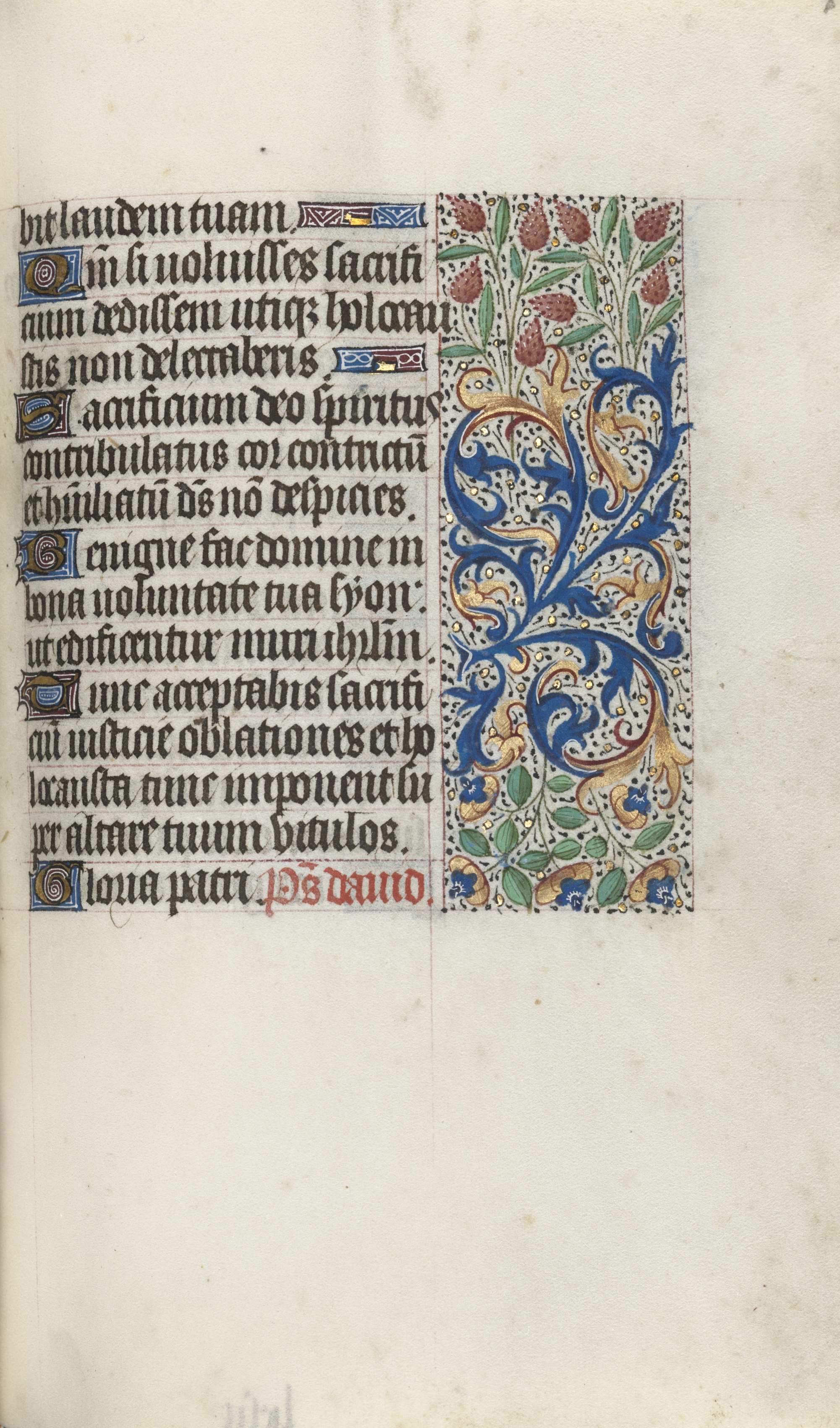 Book of Hours (Use of Rouen): fol. 87r