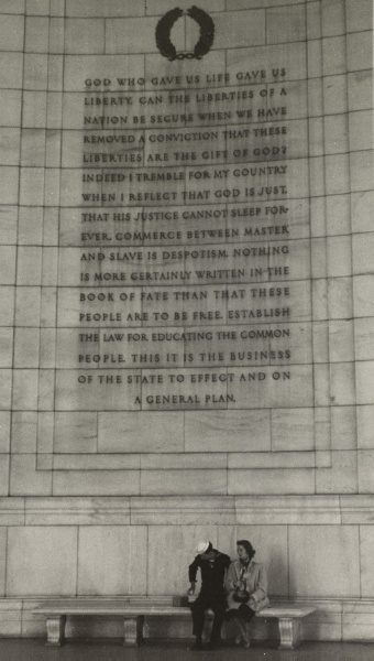 Inscription from Northeast Portico of the Jefferson Memorial