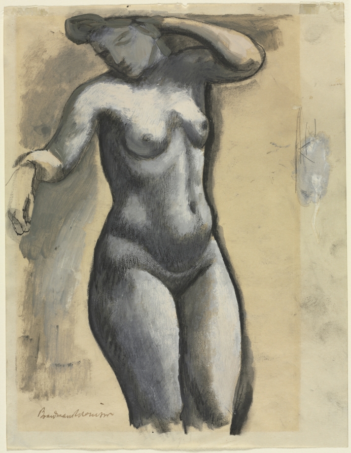 Nude Woman, Boardman Robinson, c. 1924