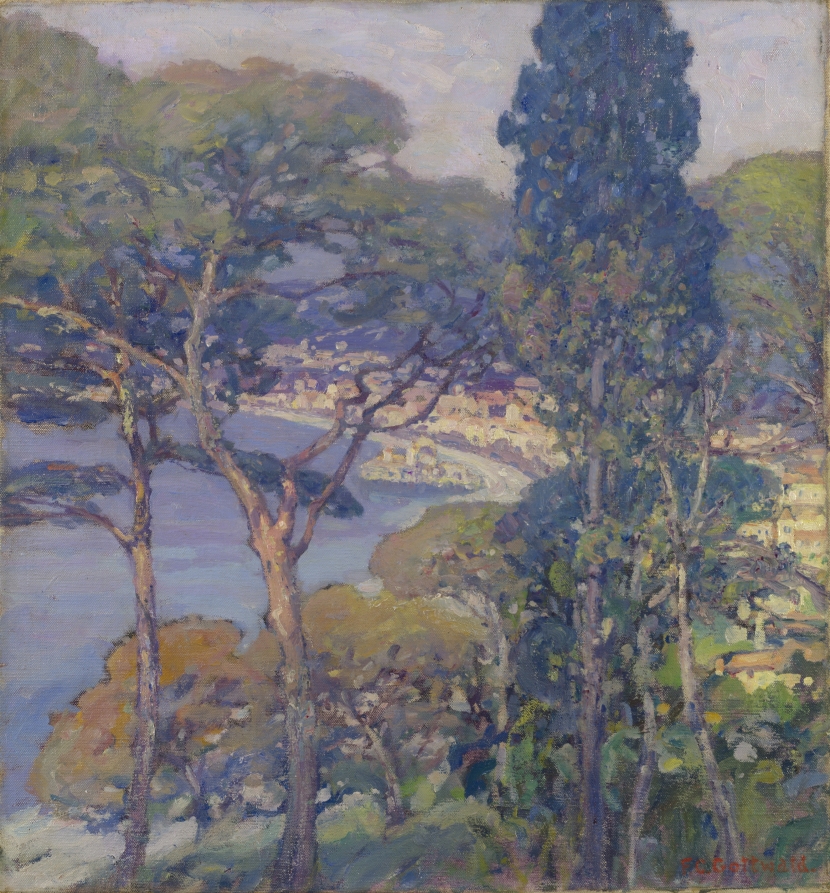 The Bay of Nice, Frederick Gottwald, 1927