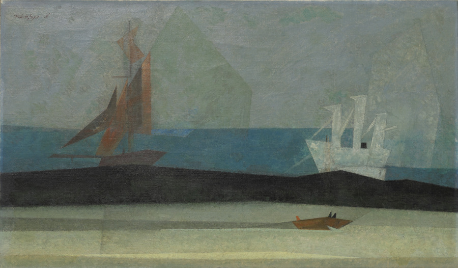 The Motor Boat, Lyonel Feininger, 1931