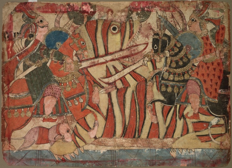 Illustration of the Mahabharata