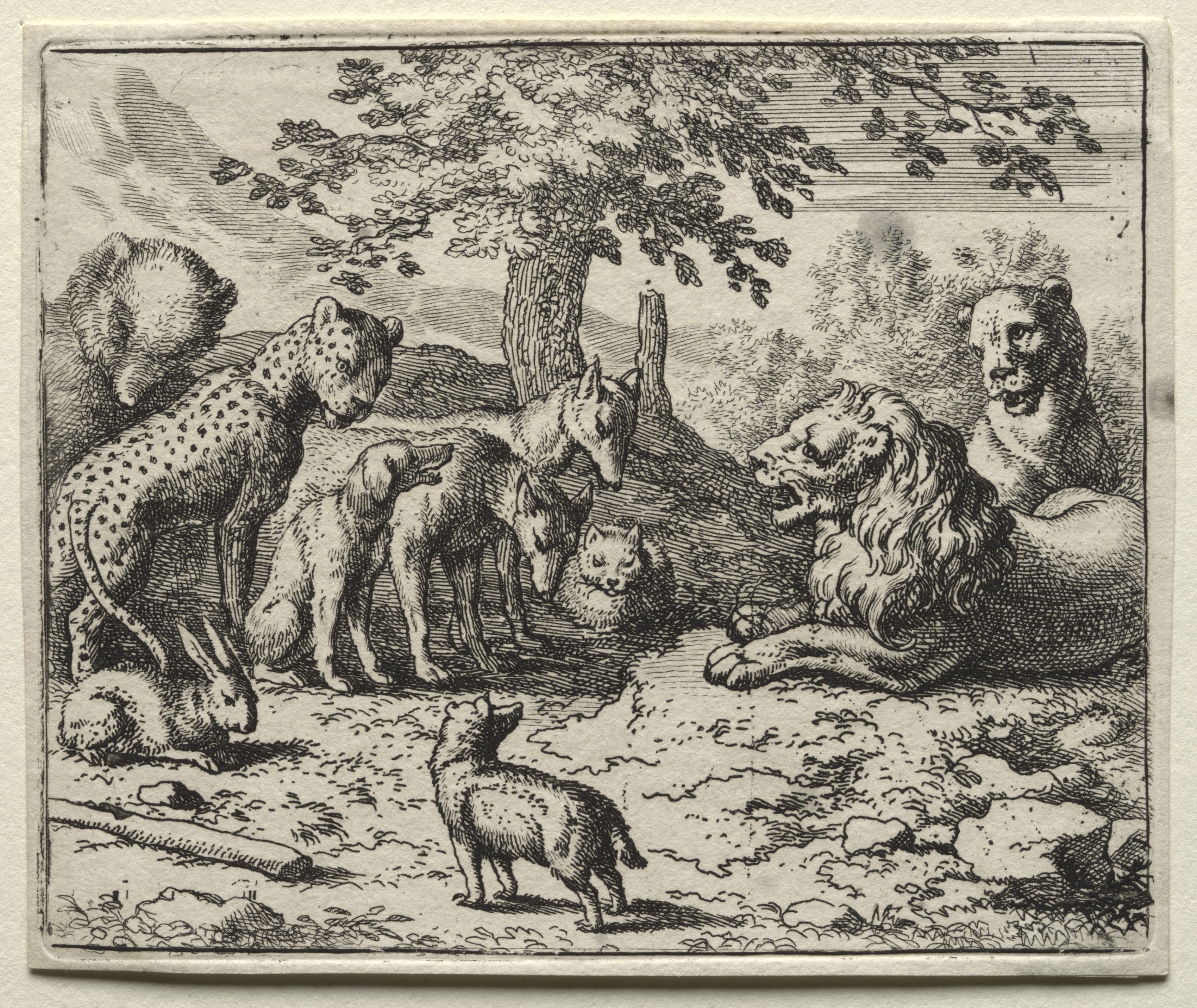 Reynard the Fox:  The Lion's Council