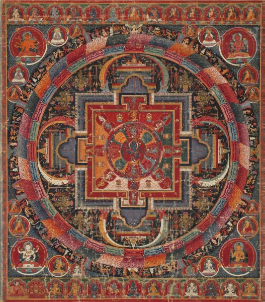 Twenty-three Deity Nairatma Mandala