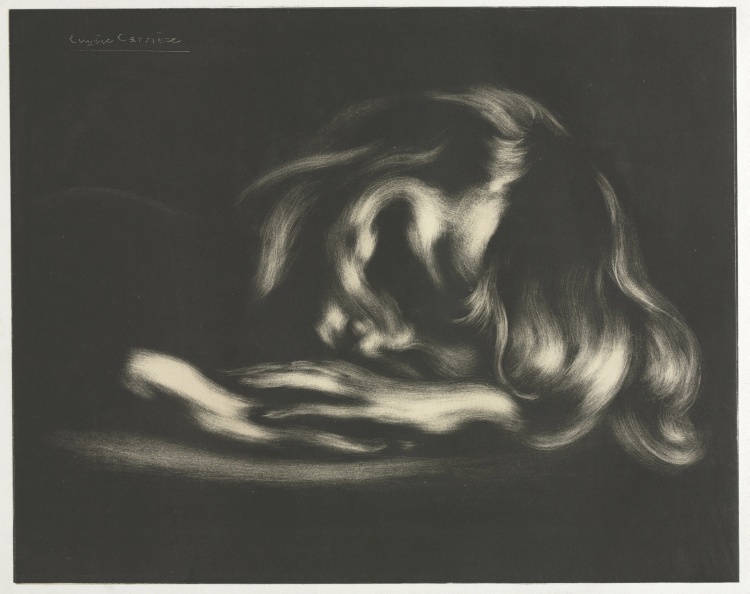 Sleep (Jean-René Carrière), from L'Album d'estampes originales de la Galerie Vollard