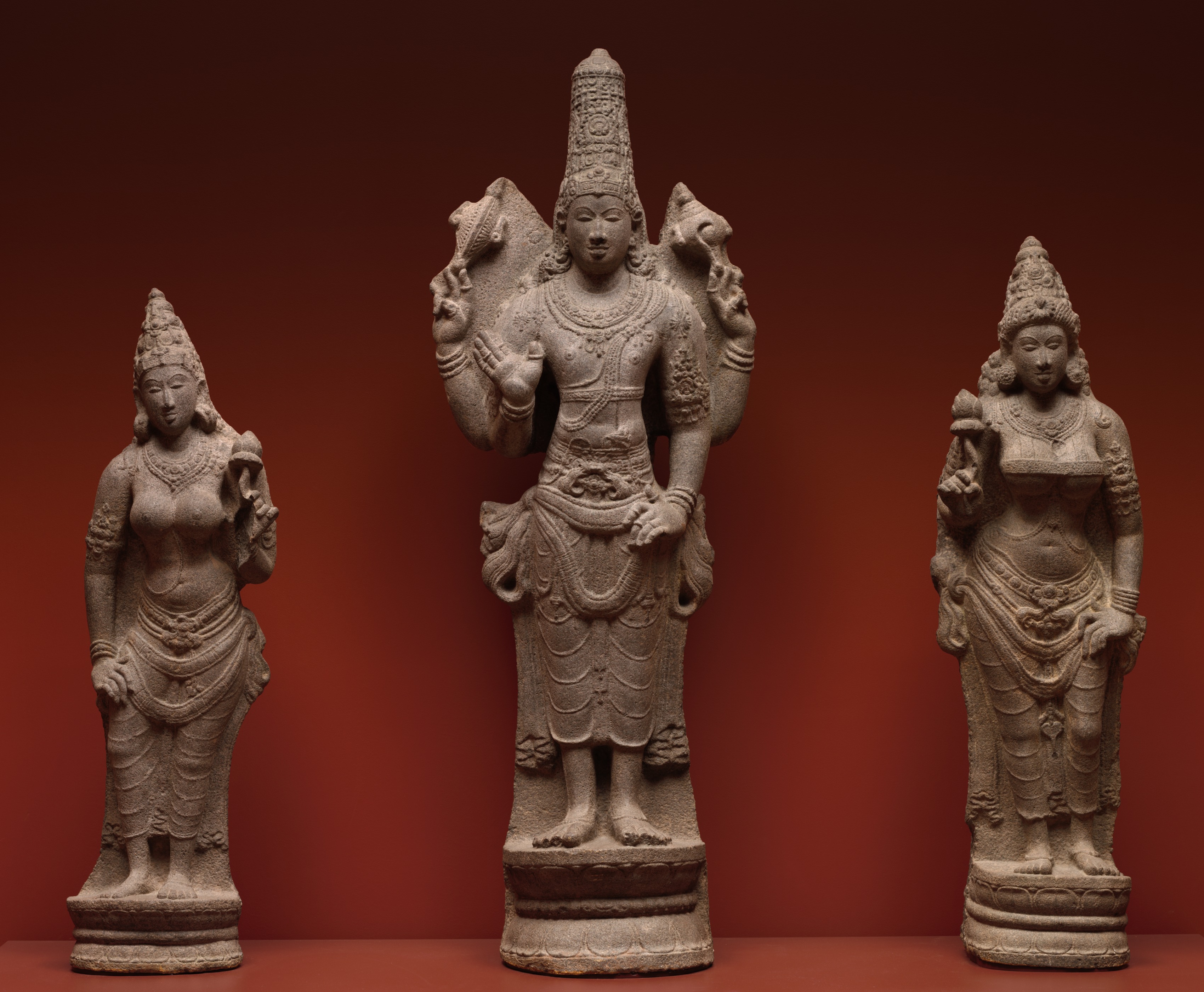 Vishnu with Shri and Bhu