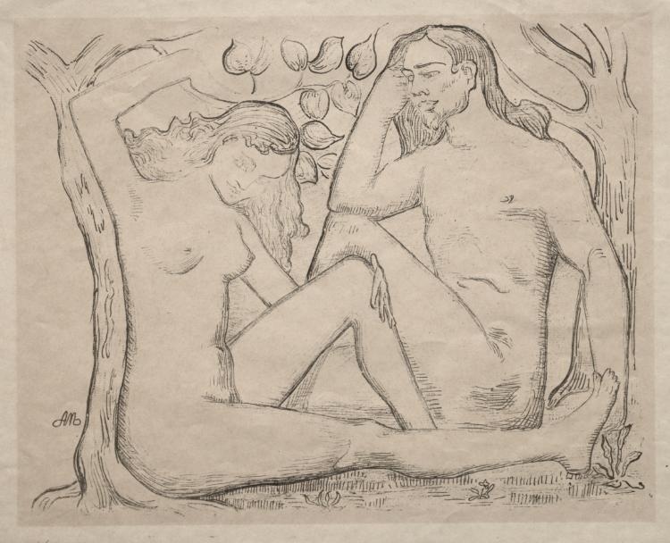 Nude Man and Woman