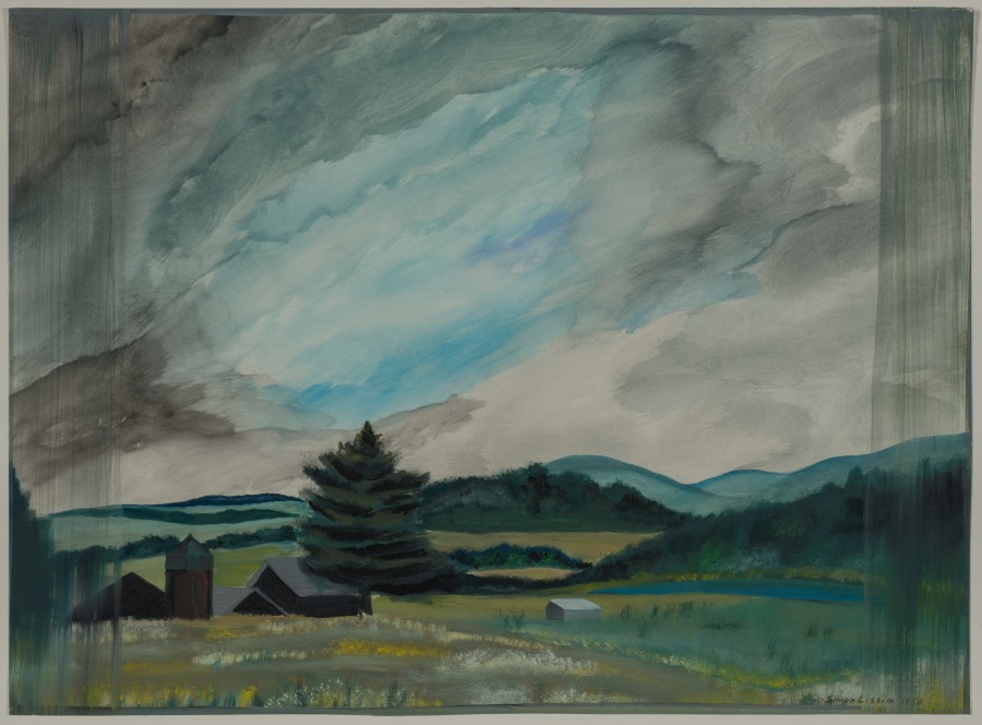 Picture Window: A View in the Catskill Mountains, Simon Lissim, 1950