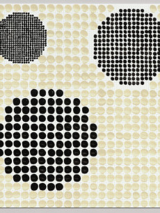 Section of Monolithic Railing with Bather and Lotus Medallions ...