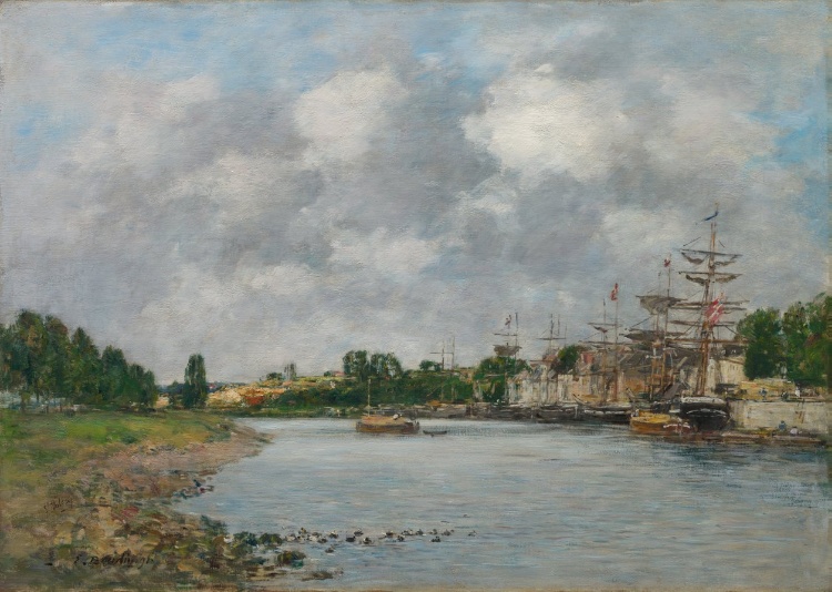 View of the Port of Saint-Valéry-sur-Somme