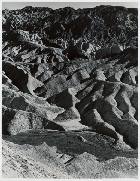 Badlands in the Panamint Range, Death Valley, California
