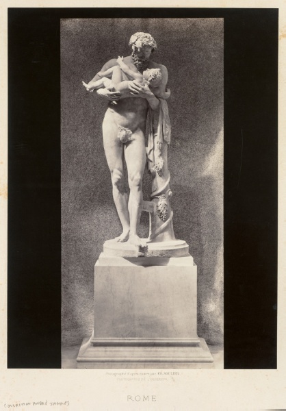 Silenus Holding the Child Dionysus, Louvre Museum, Paris
