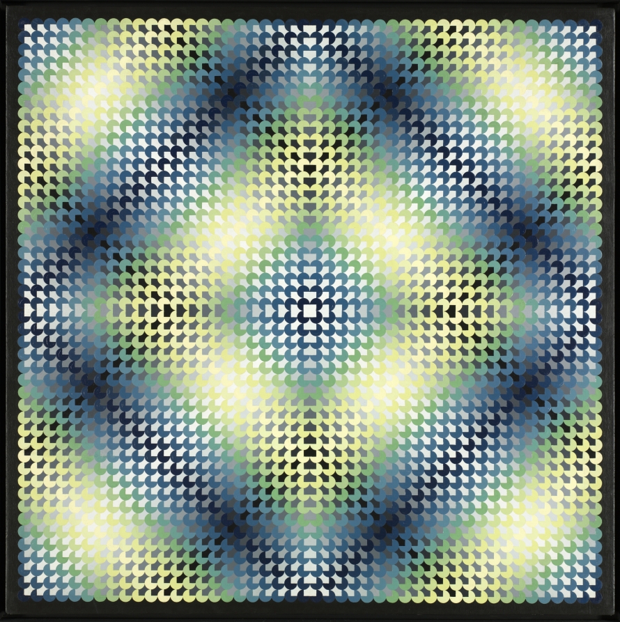 Blue Bloc, Edwin Mieczkowski, 1967