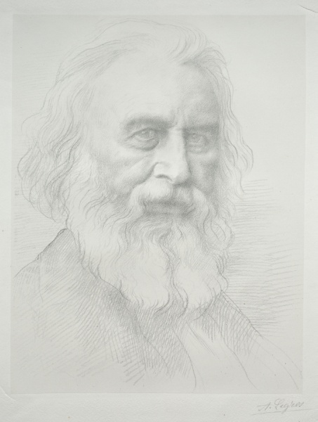 Portrait of Henry Wadsworth Longfellow (2nd Plate)