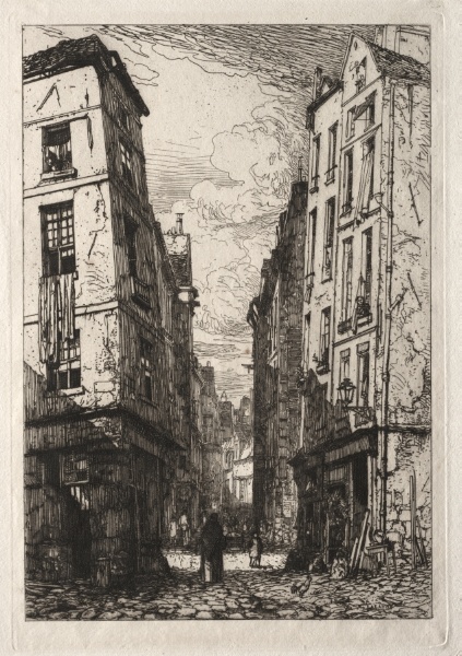 Rue des Marmousets (Old Paris)