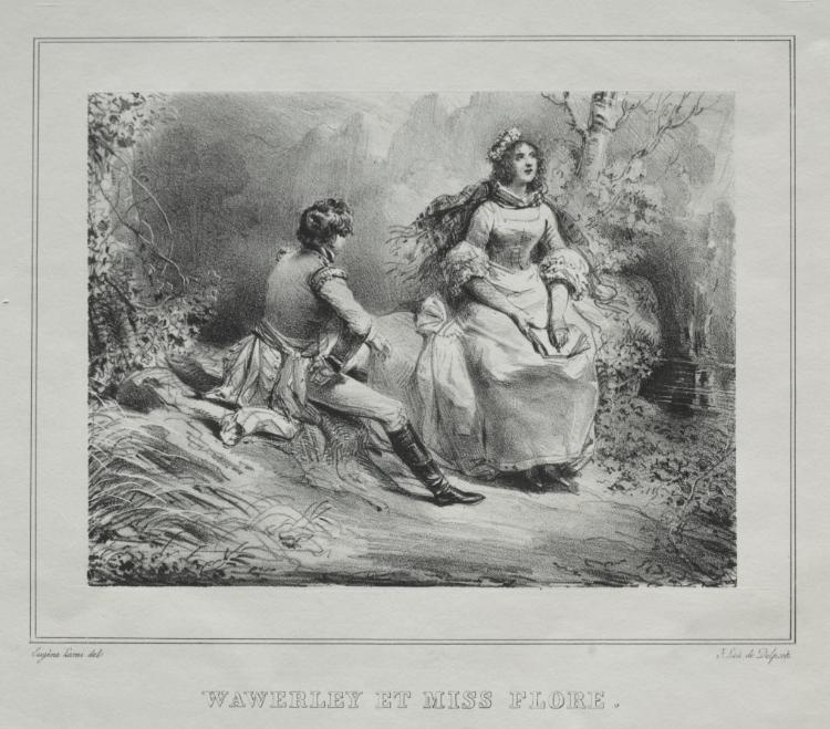 Picturesque Views of Scotland:  Waverly and Miss Flora