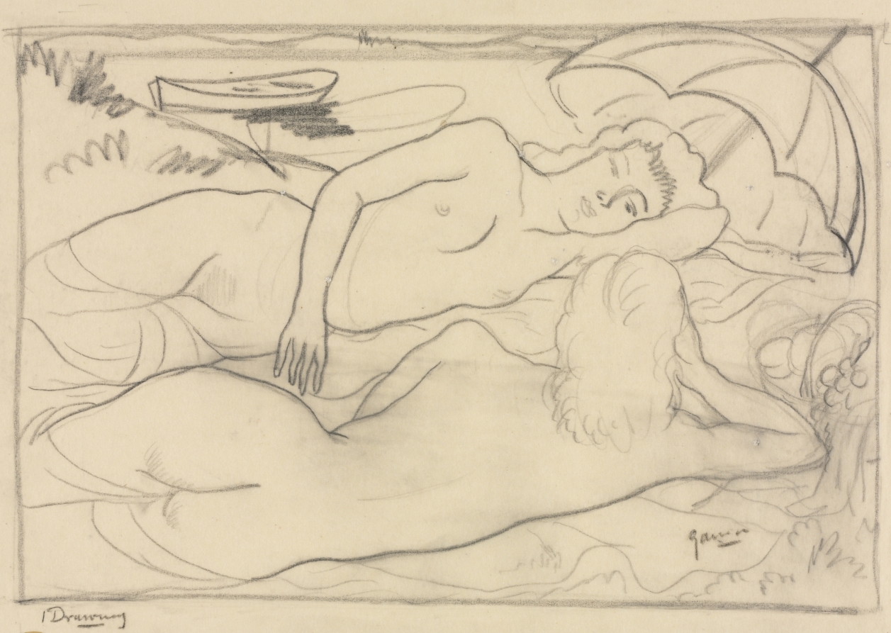 At the Seashore, Emil Ganso, 1932