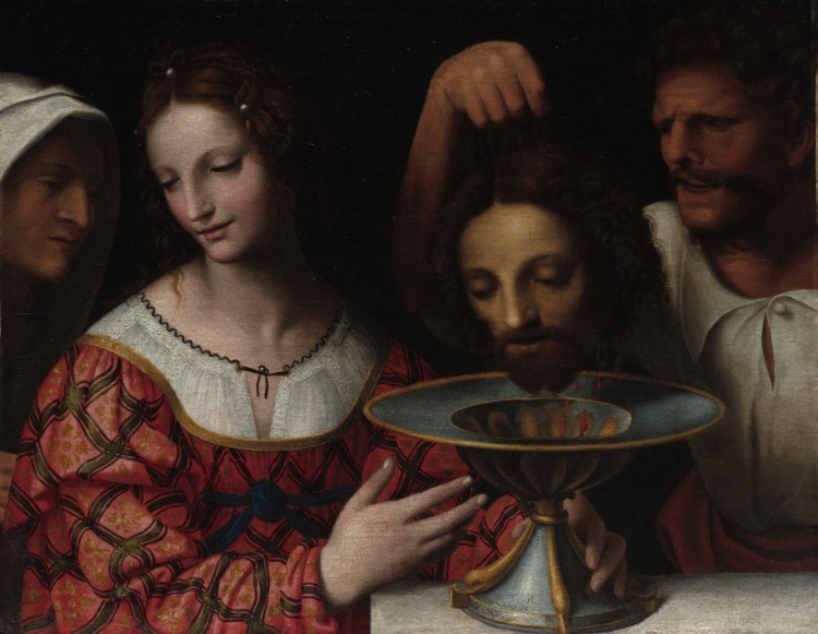 Salome with the Head of Saint John the Baptist Italy, Milan