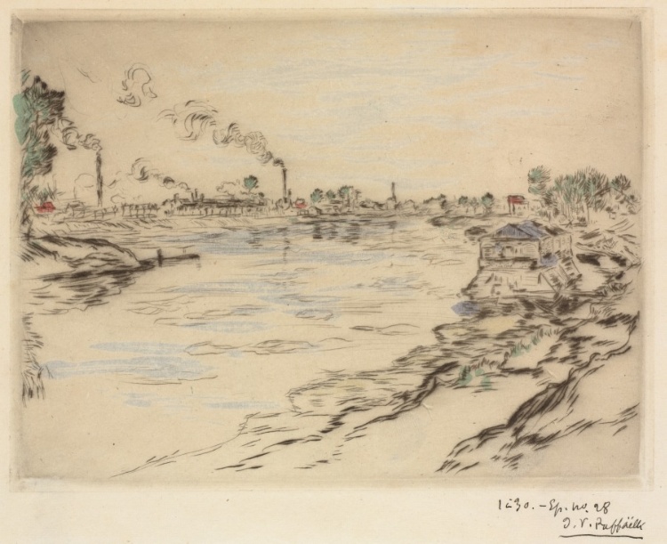 La Seine, à Asnières