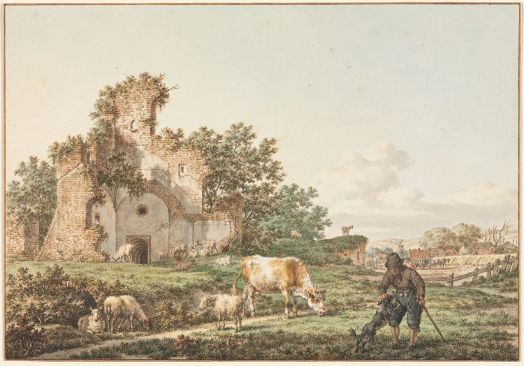 Pastoral Landscape with a Ruin