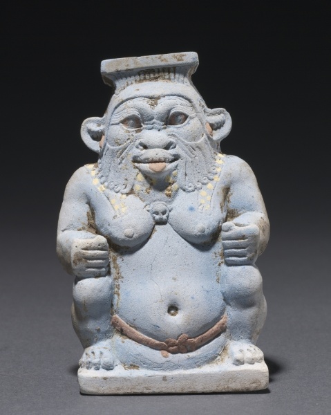 Cosmetic Jar in the Form of the God Bes