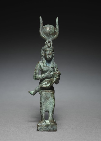 Statuette of Isis and Horus