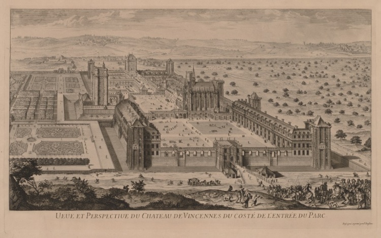 Perspective of Château of Vincennes