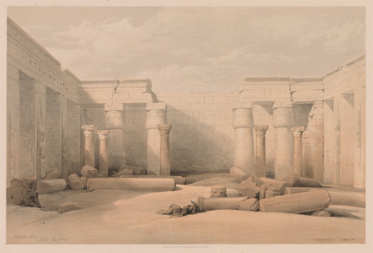 Egypt and Nubia:  Volume II - No. 18, Medinet Abou, Thebes