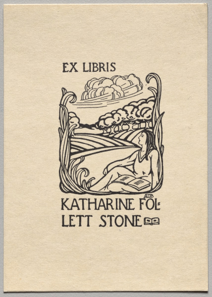 Bookplate: Katharine Follett Stone