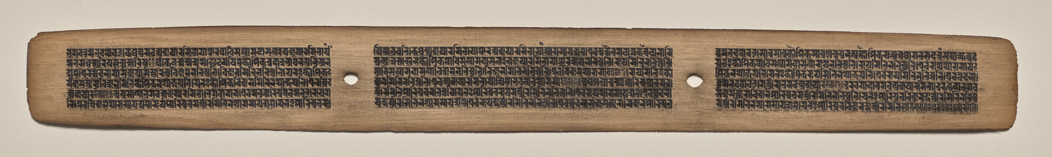 Text, Folio 74 (recto), from a Manuscript of the Perfection of Wisdom in Eight Thousand Lines (Ashtasahasrika Prajnaparamita-sutra)
