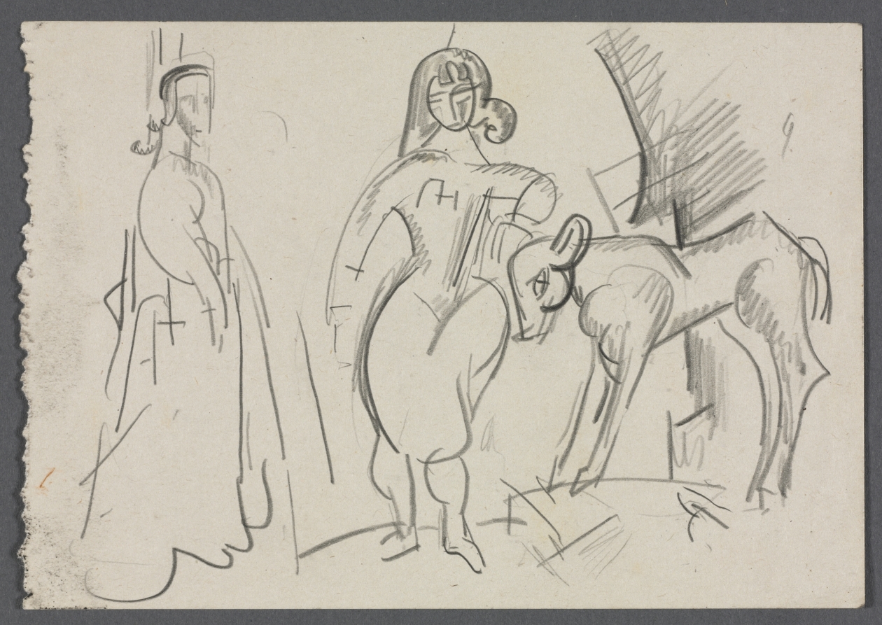 Sketch (124 of 150), William Sommer, c. 1920s–40s