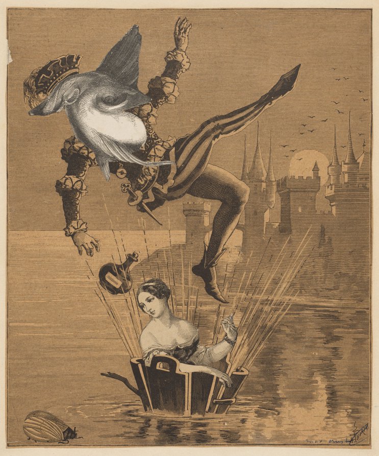 Jean Hatchet and Charles the Bold, Max Ernst, 1929