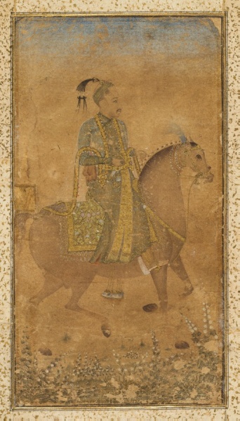 Sultan Abdullah Qutb Shah (1614-74) on Horseback
