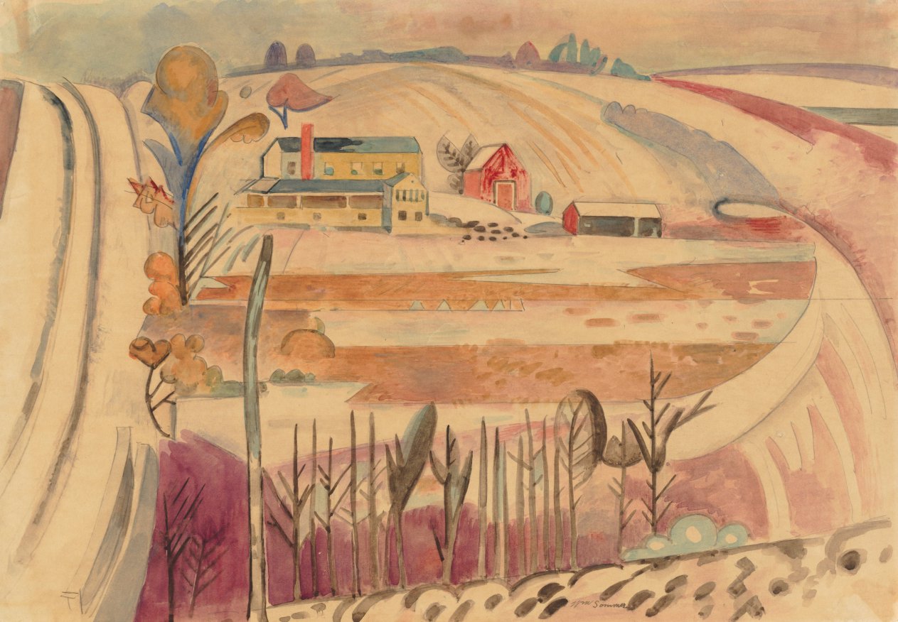 House on the Northfield Road, William Sommer, c. 1890–1949