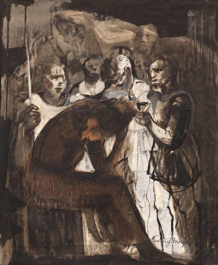 Mockery of Christ, Francis J. Meyers, 1956–1957
