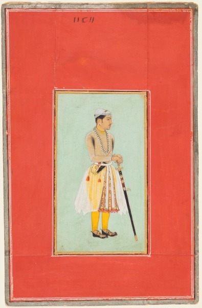 Portrait of Prince Sur Singh Rathor of Bikaner (1594–1631)