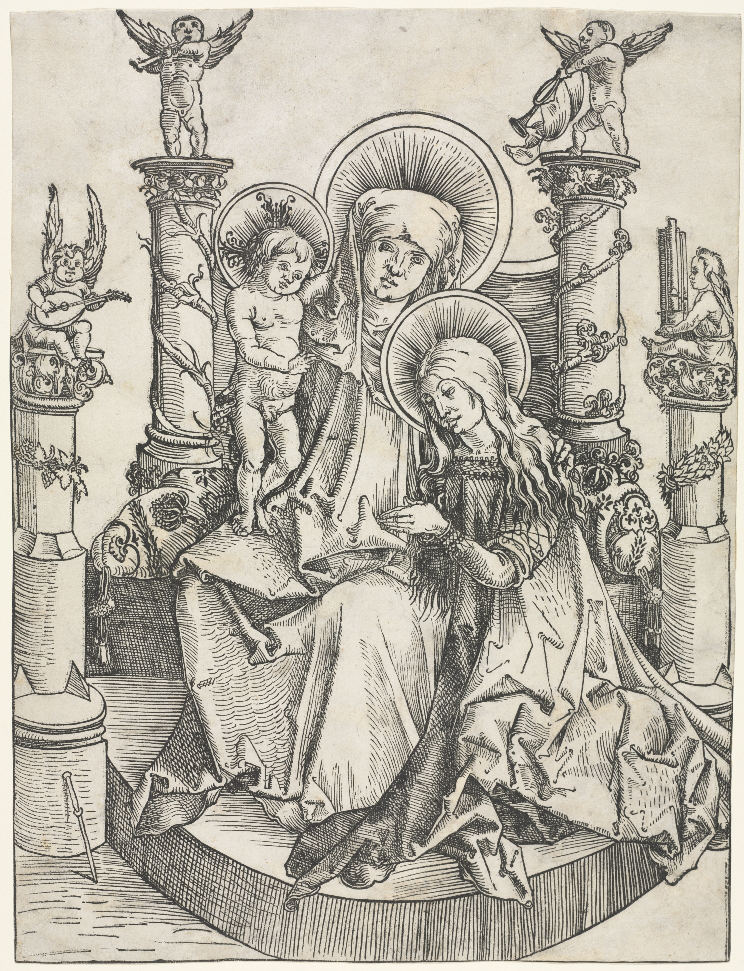 St. Anne, the Virgin and Christ Child