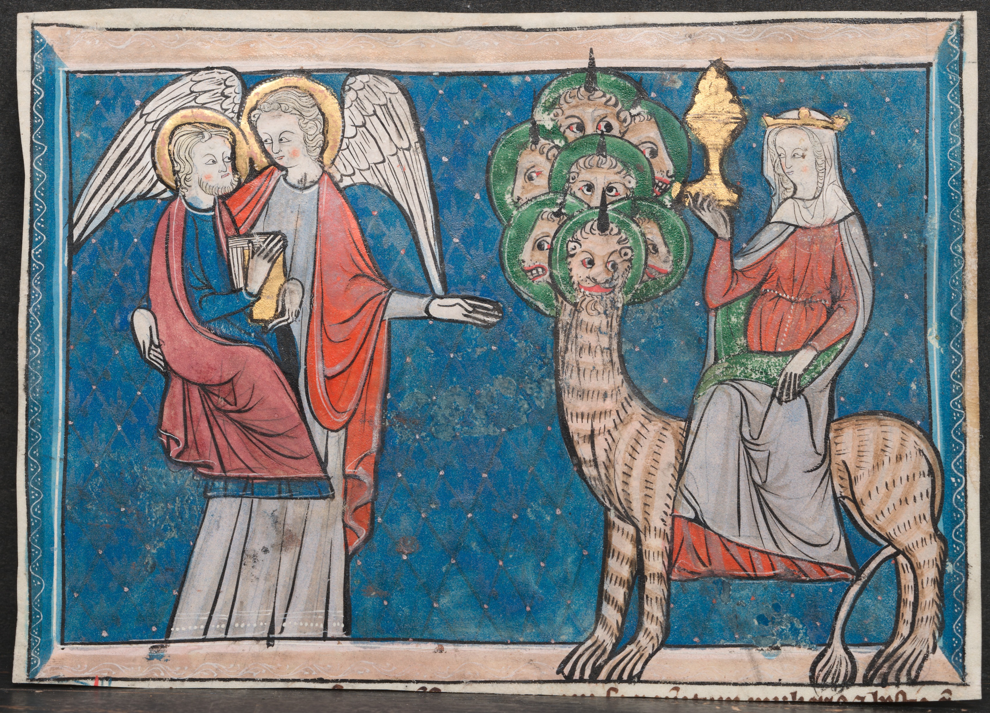 Miniatures from a Manuscript of the Apocalypse