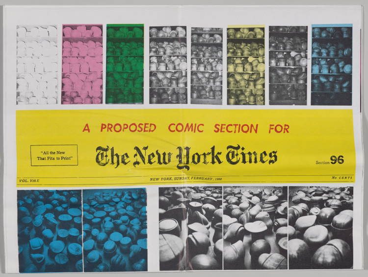 A Proposed Comic Section for the New York Times