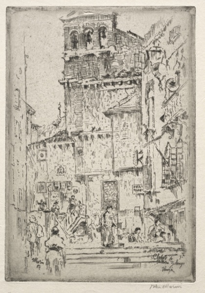 Clock Tower of Sta. Maria Zobenigo, Venice