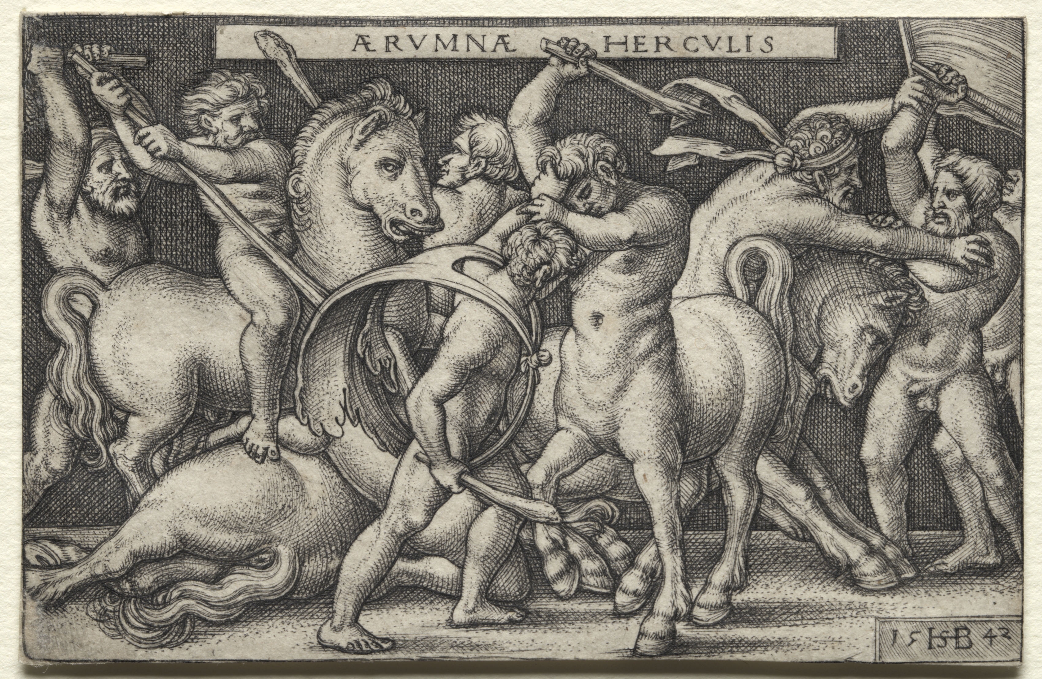 The Labors of Hercules: Hercules Defeating the Centaurs