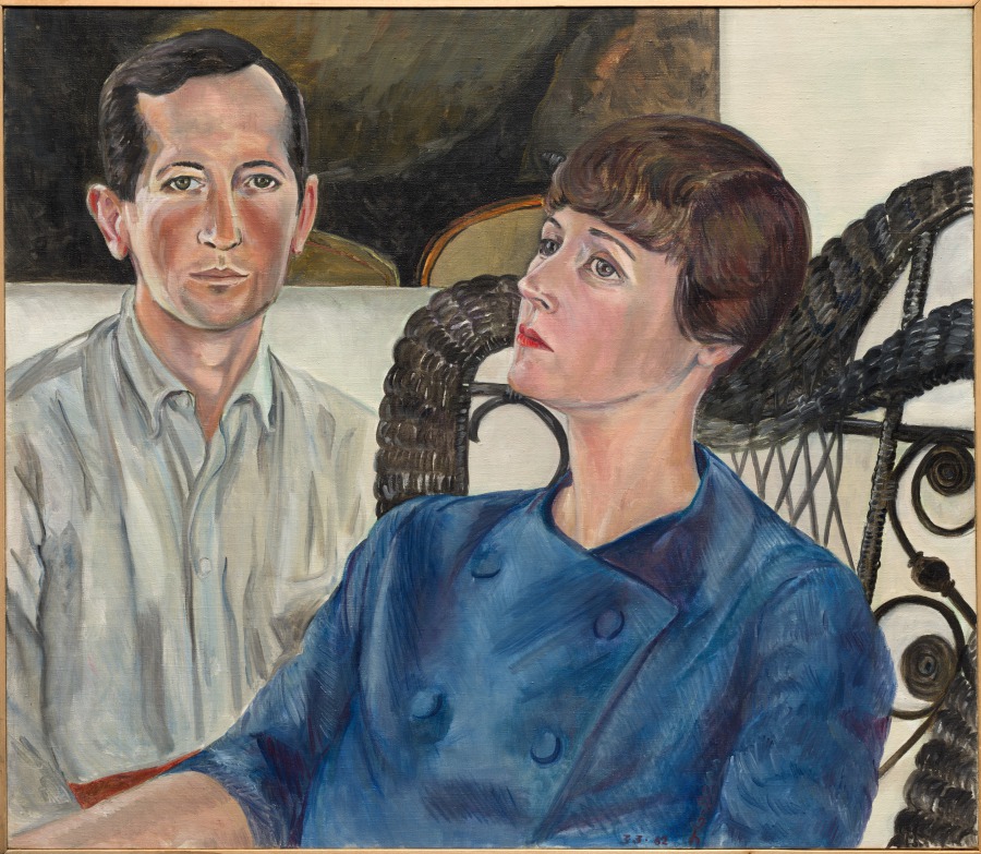 Vincent Longo and Pat Adams, Sylvia Sleigh, 1962