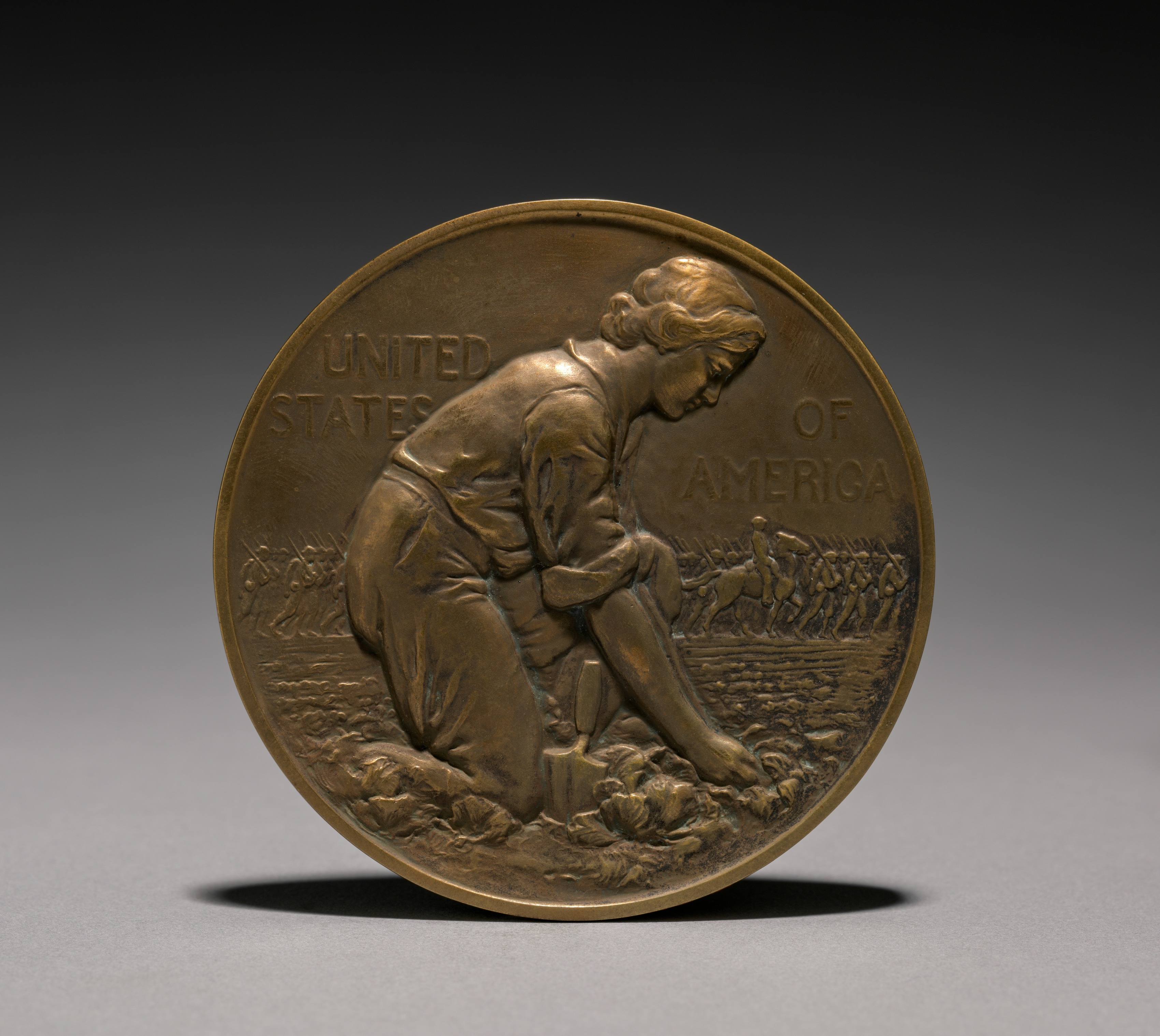 Medal: National War Garden Commission (obverse)