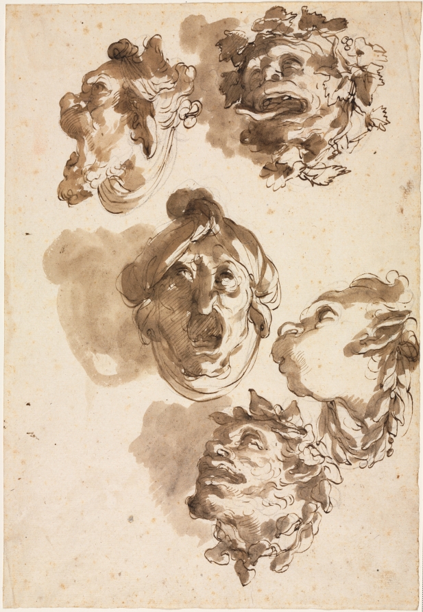 Five Grotesque Heads | Cleveland Museum of Art