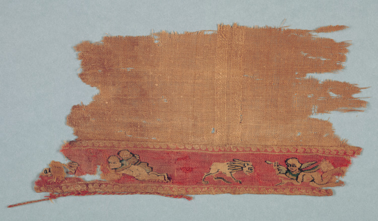 Fragment from a Child's Tunic: Sleeveband I